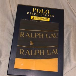 Brand New 3-Pack of Polo Ralph Lauren Boxers
